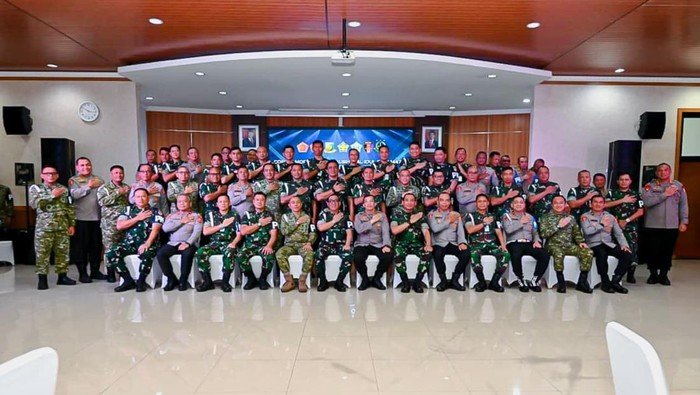 Demi Perkuat Soliditas, POM TNI dan Propam Polri Gelar Coffee Morning & Halal Bihalal 1447 H